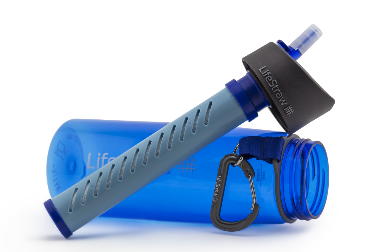 LIFESTRAW BOUTEILLE D’EAU AVEC FILTRE 22OZ - PLEIN AIR CAMPING ET SURVIE - PURIFICATION