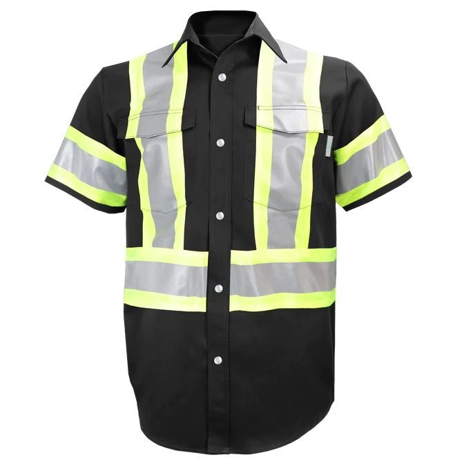 MANCHES COURTES AVEC BANDES RÉFLÉCHISSANTES 650SX4 - VÊTEMENTS - CHEMISES DE TRAVAIL