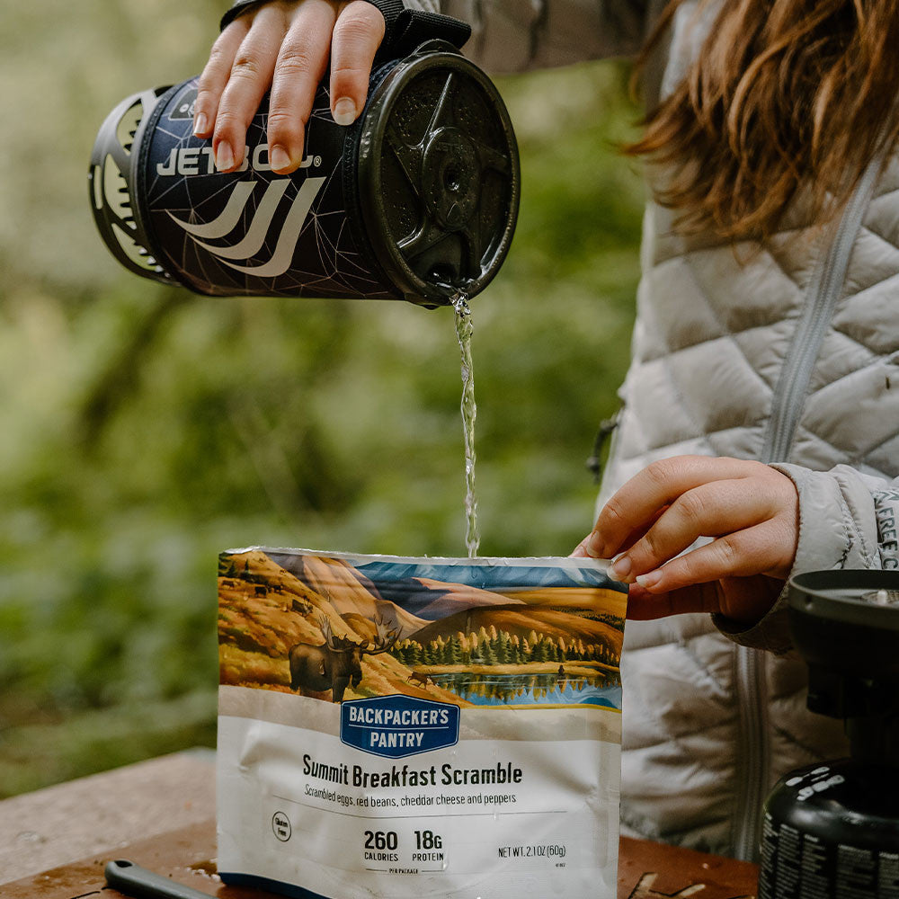 OEUF BROUILLÉ DÉJEUNER - 1 PORTION - BACKPACKERS PANTRY - PLEIN AIR CAMPING ET SURVIE - NOURRITURE