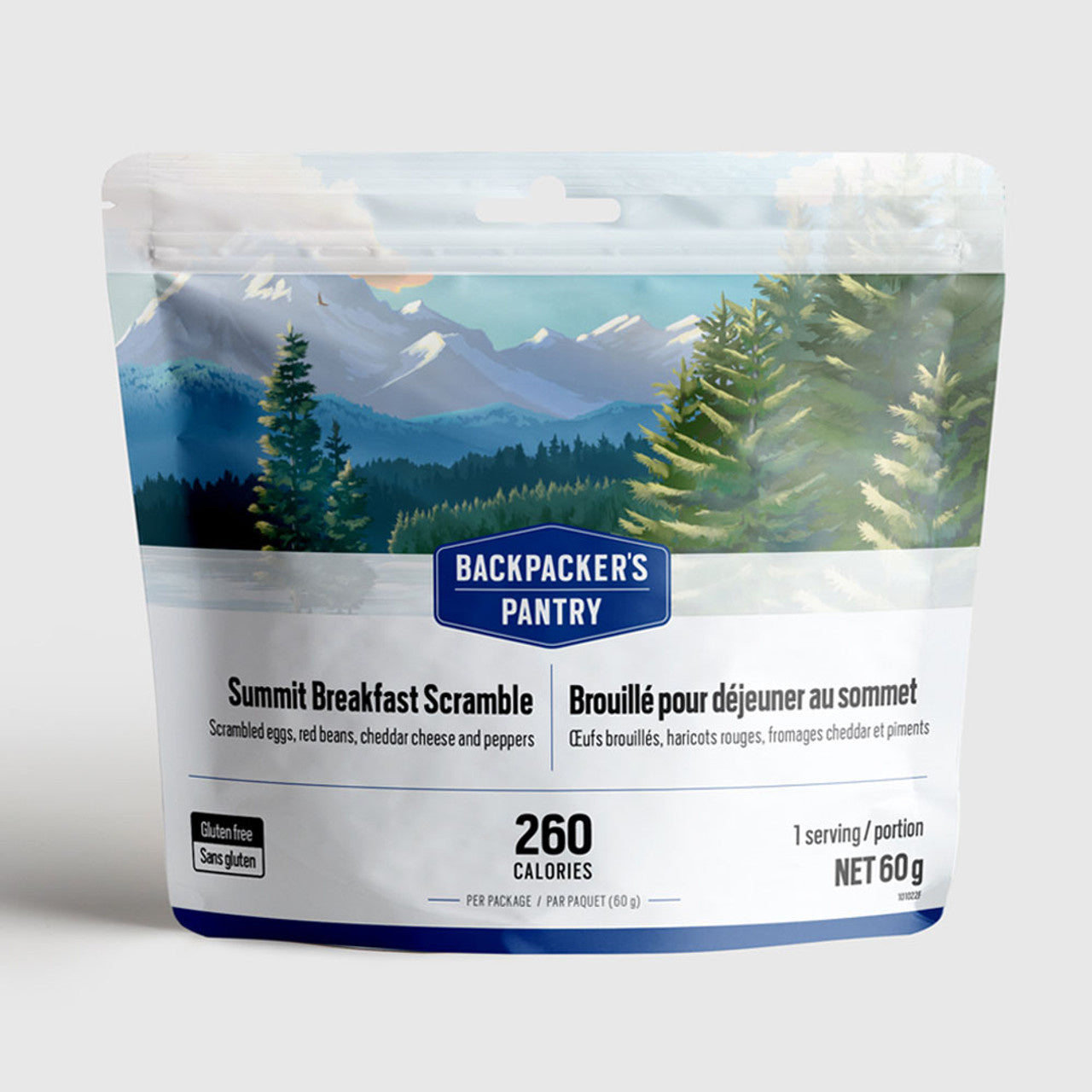 OEUF BROUILLÉ DÉJEUNER - 1 PORTION - BACKPACKERS PANTRY - PLEIN AIR CAMPING ET SURVIE - NOURRITURE