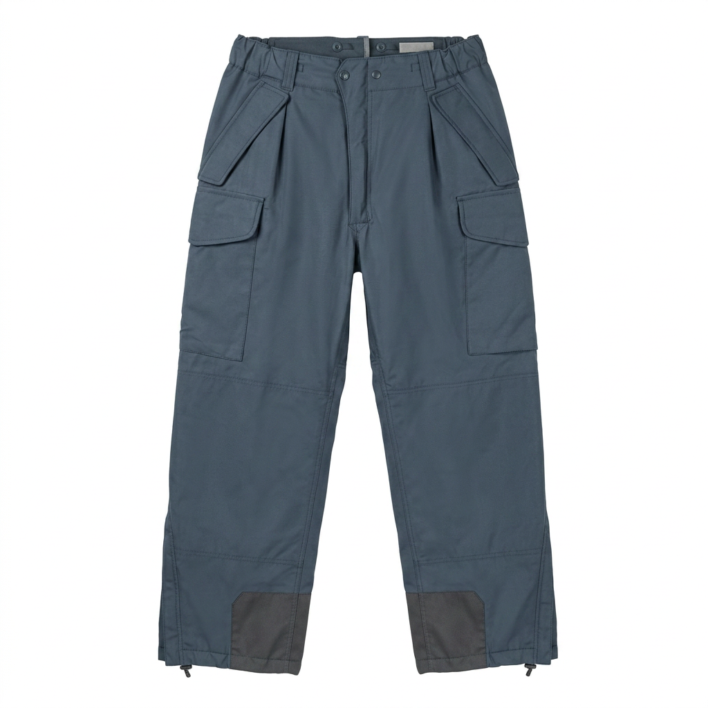 PANTALON BLEU AVEC DOUBLURE LÉGERE - AUTHENTIQUE