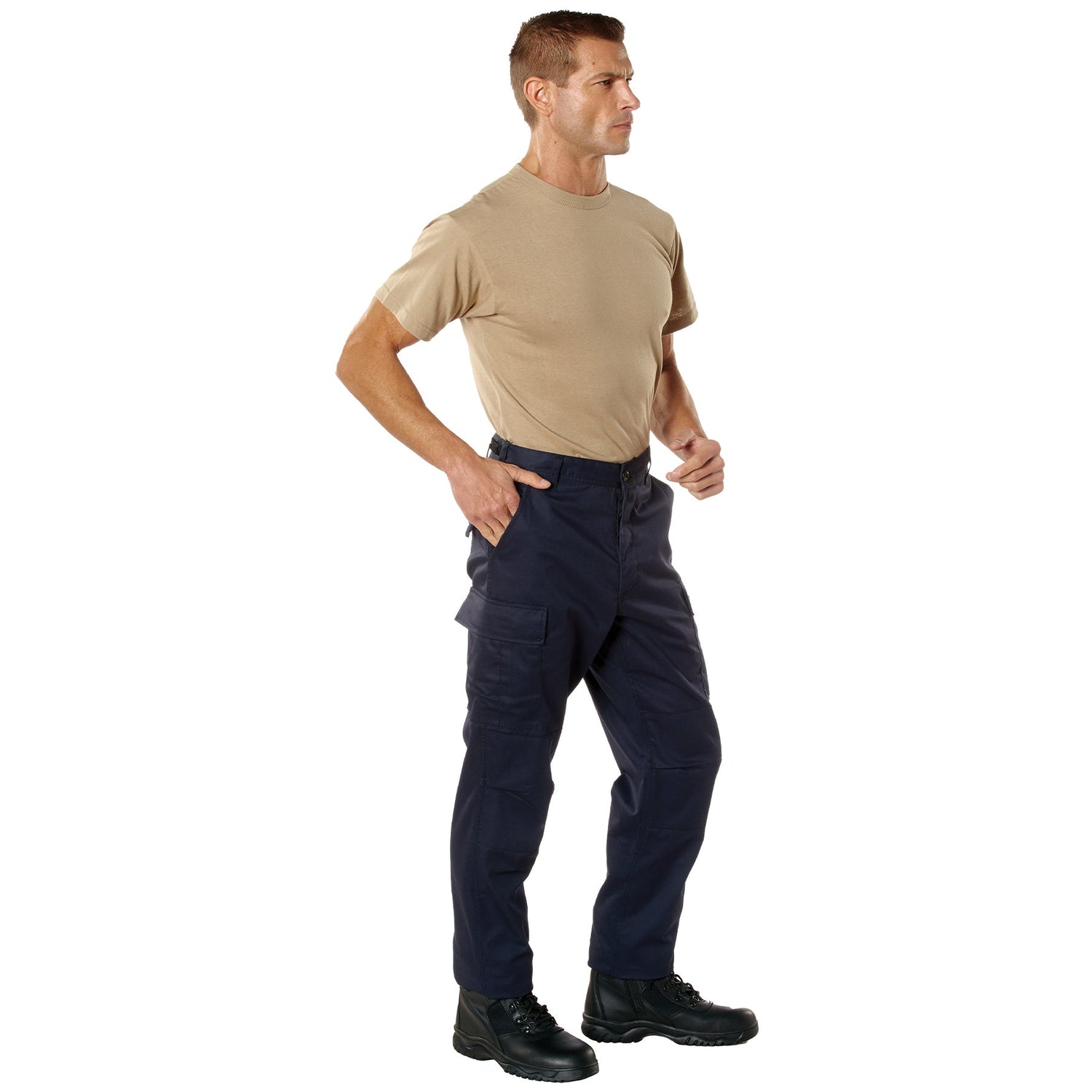 PANTALONS DE COMBAT BDU TACTIQUES ROTHCO - BLEU-NOIR / X-SMALL - VÊTEMENTS - PANTALONS MILITAIRES ET COMBATS