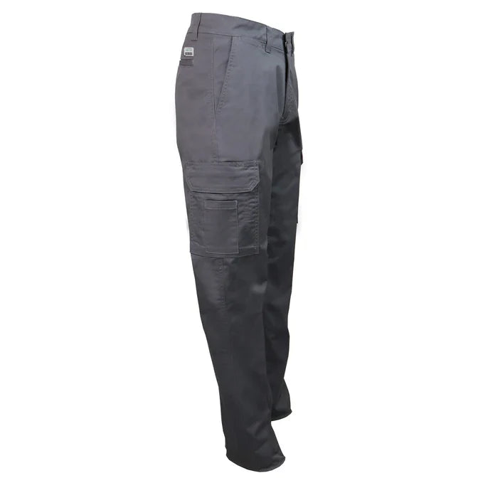 PANTALONS DE TRAVAIL CARGO EXTENSIBLES MODÈLE 011EX - GRIS / 28 / 30 - VÊTEMENTS - PANTALONS DE TRAVAIL