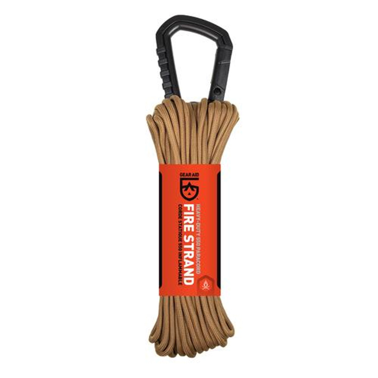PARACORDE 50 PIEDS AVEC FIL ALLUME-FEU - PLEIN AIR CAMPING ET SURVIE - CORDAGES