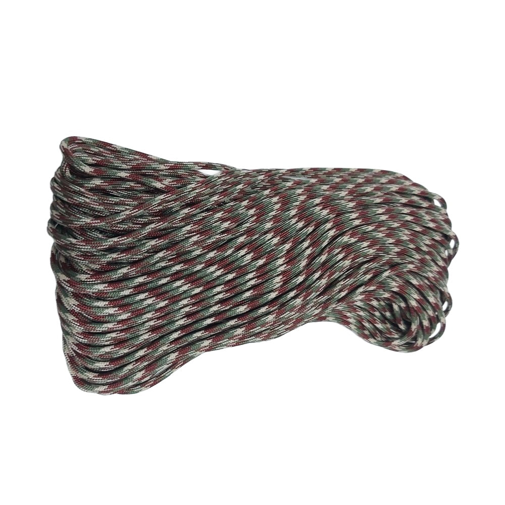 PARACORDE 550 7 BRINS GRADE MILITAIRE 100 PIEDS - PLEIN AIR CAMPING ET SURVIE - CORDAGES