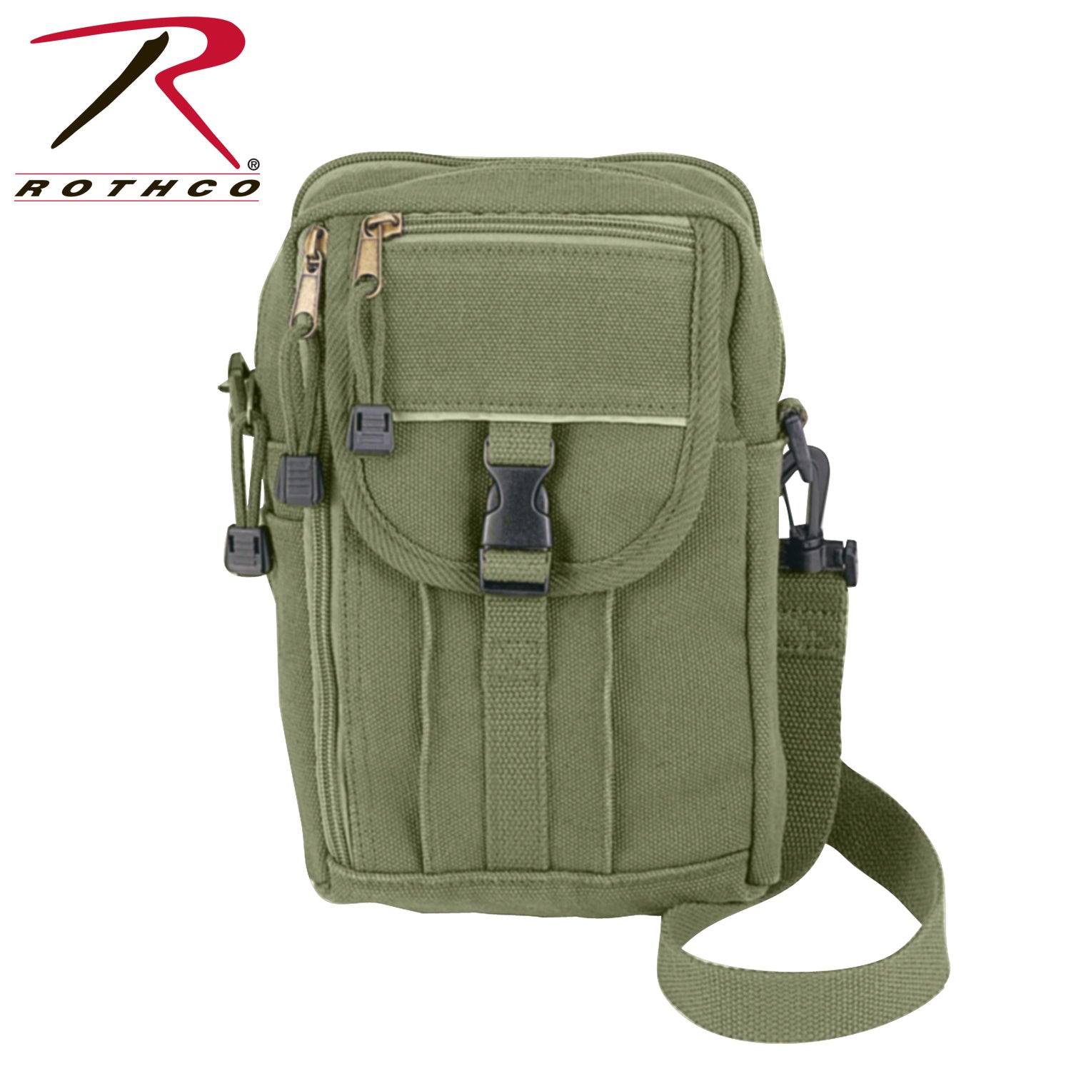 POCHETTE EN CANVAS ÉPAIS POUR PASSEPORT - SACS ET RANGEMENT - SACS BANDOUILÈRE