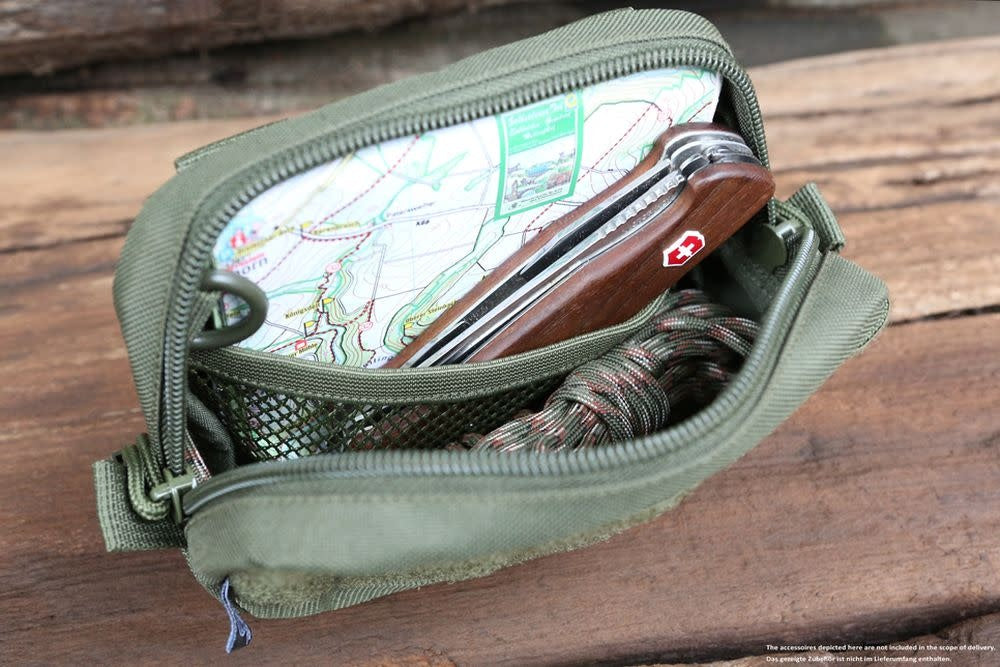 POCHETTE MOLLE COMPACTE BRANDIT - NOIR - ÉQUIPEMENT TACTIQUE - POCHETTES MOLLE