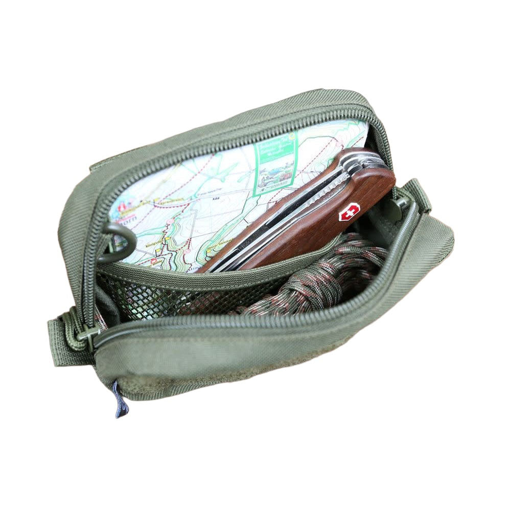 POCHETTE MOLLE COMPACTE BRANDIT - NOIR - ÉQUIPEMENT TACTIQUE - POCHETTES MOLLE