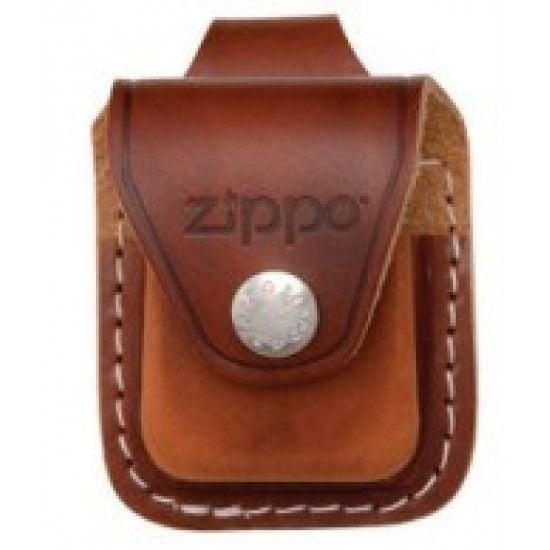 POCHETTE POUR ZIPPO EN CUIR AVEC BOUCLE DE CEINTURE - PLEIN AIR CAMPING ET SURVIE - BRIQUETS