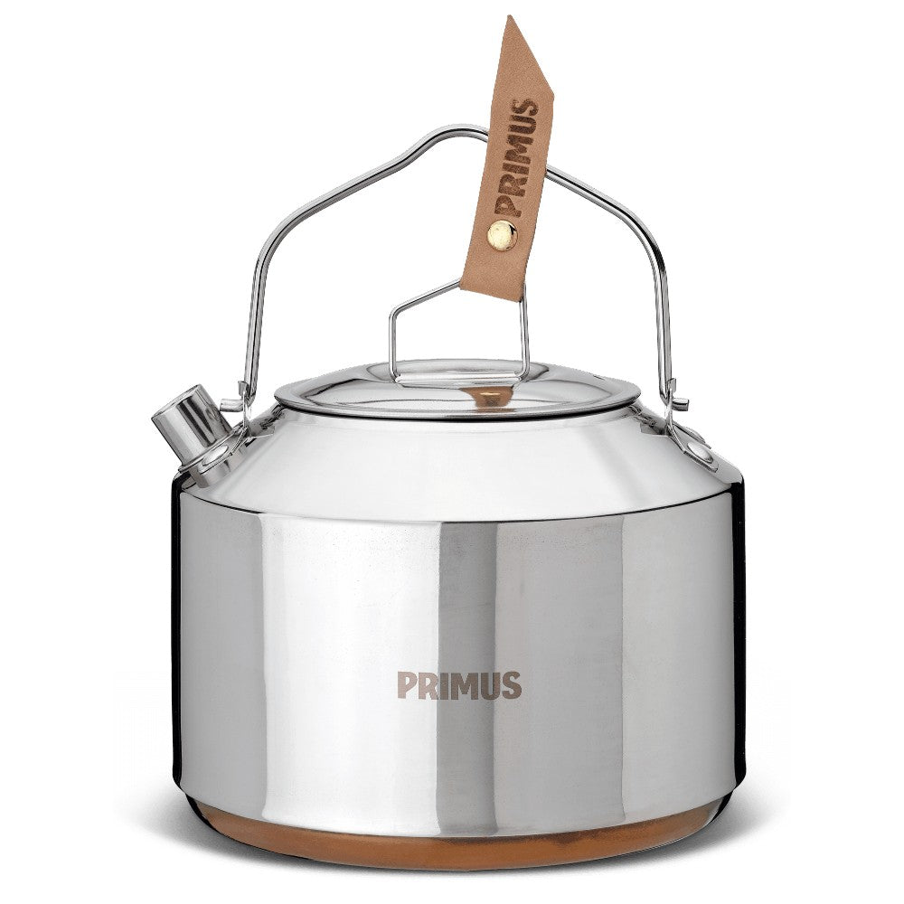 Bouilloire Primus en acier inoxydable 1,5 L pour feu de camp