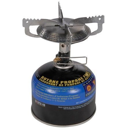 RÉCHAUD DE RANDONNÉE AU BUTANE 11 000 BTU - PLEIN AIR CAMPING ET SURVIE - RÉCHAUDS