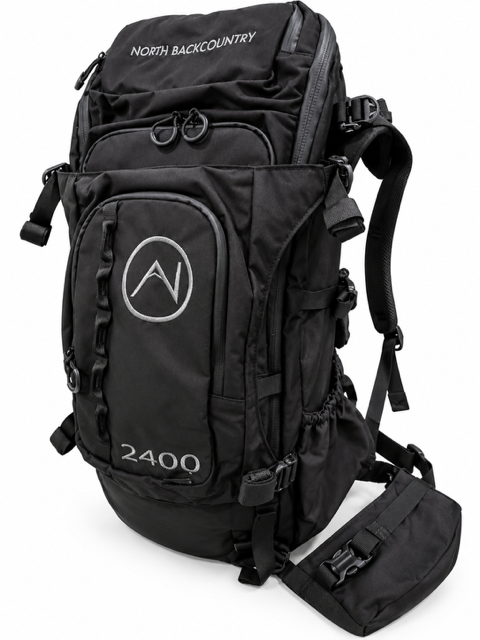 SAC À DOS DE CHASSE MULE 2400 NORTH BACKCOUNTRY NOIR - SACS À