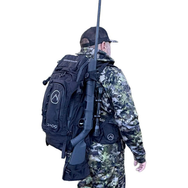 SAC À DOS DE CHASSE MULE 2400 NORTH BACKCOUNTRY NOIR - SACS À
