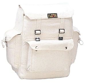 SAC À DOS EN TOILE - BLANC - SACS ET RANGEMENT - SACS À
