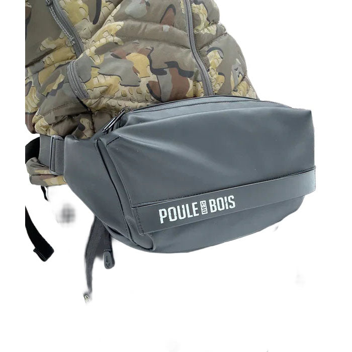 SAC BANDOUILLÈRE NOIR POULE DES BOIS - SACS ET RANGEMENT - SACS BANDOUILÈRE