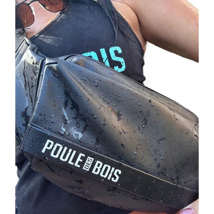 SAC BANDOUILLÈRE NOIR POULE DES BOIS - SACS ET RANGEMENT - SACS BANDOUILÈRE