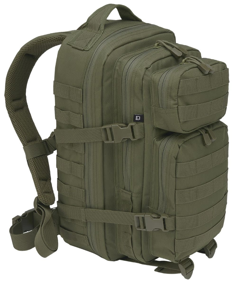 SAC D’ASSAUT MOYEN US COOPER 25L BRANDIT - VERT OLIVE - SACS ET RANGEMENT - SACS À