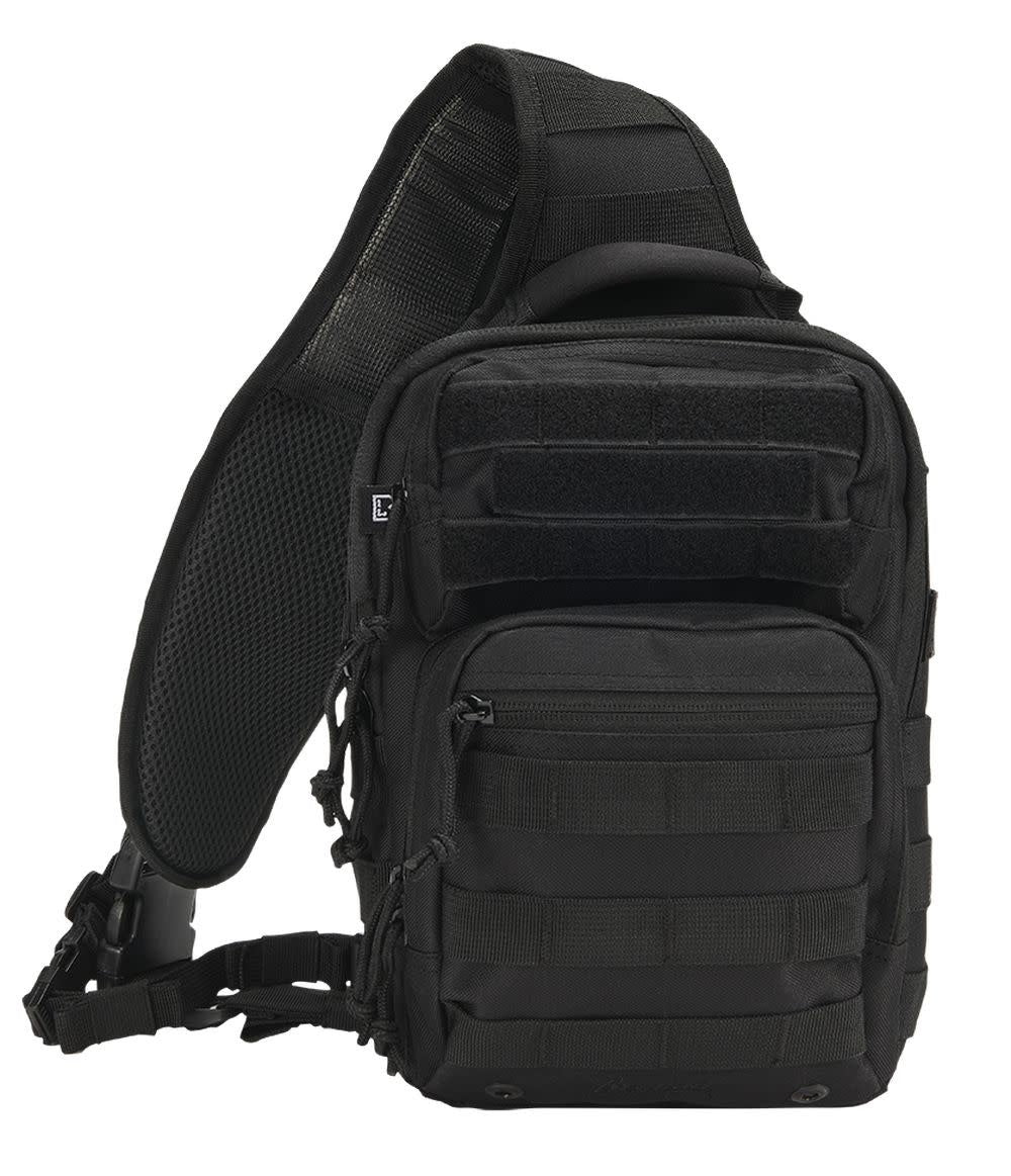SAC D’ASSAUT MOYEN US COOPER 8L À BANDOUILIÈRE BRANDIT - NOIR - SACS ET RANGEMENT - SACS BANDOUILÈRE