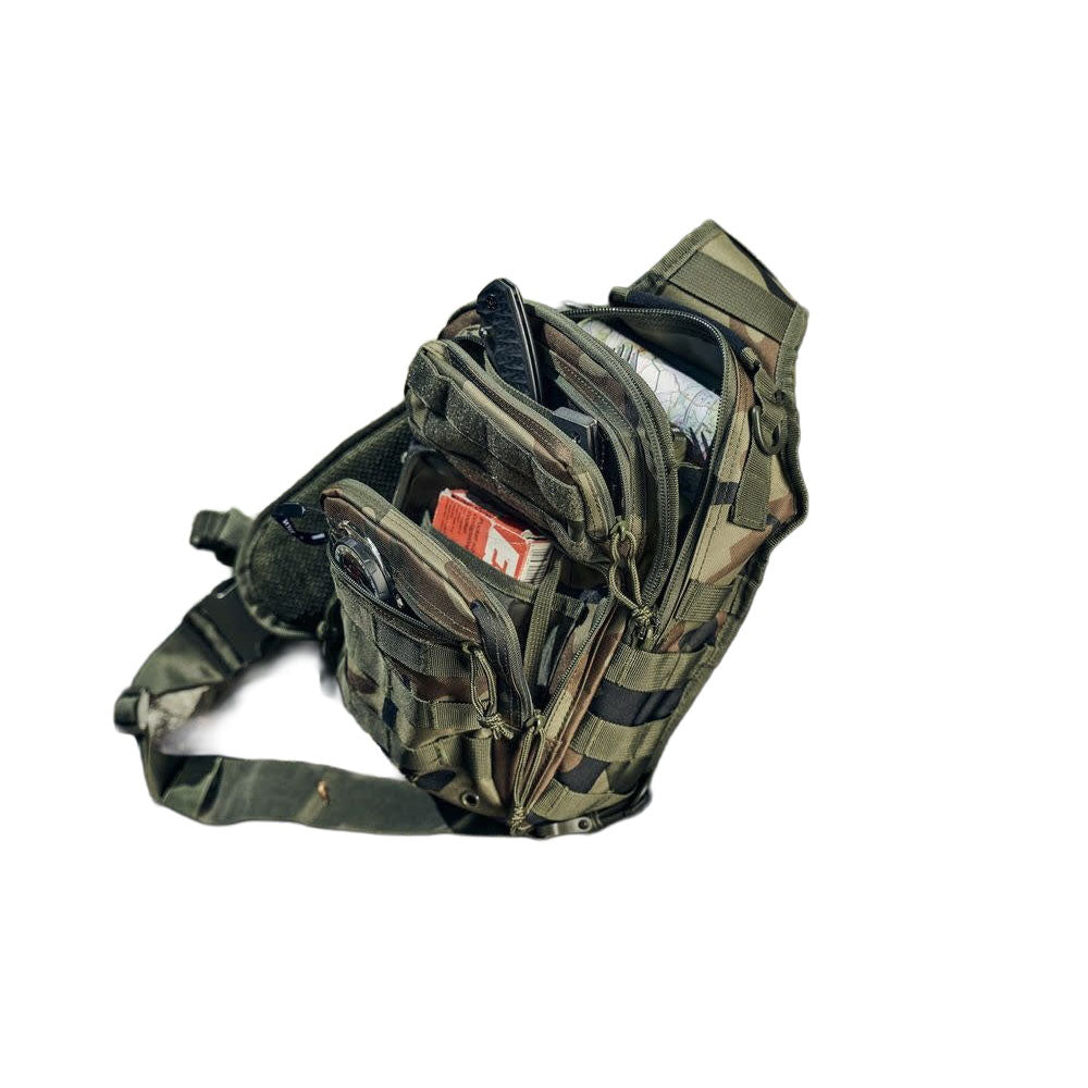 SAC D’ASSAUT MOYEN US COOPER 8L À BANDOUILIÈRE BRANDIT - SACS ET RANGEMENT - SACS BANDOUILÈRE