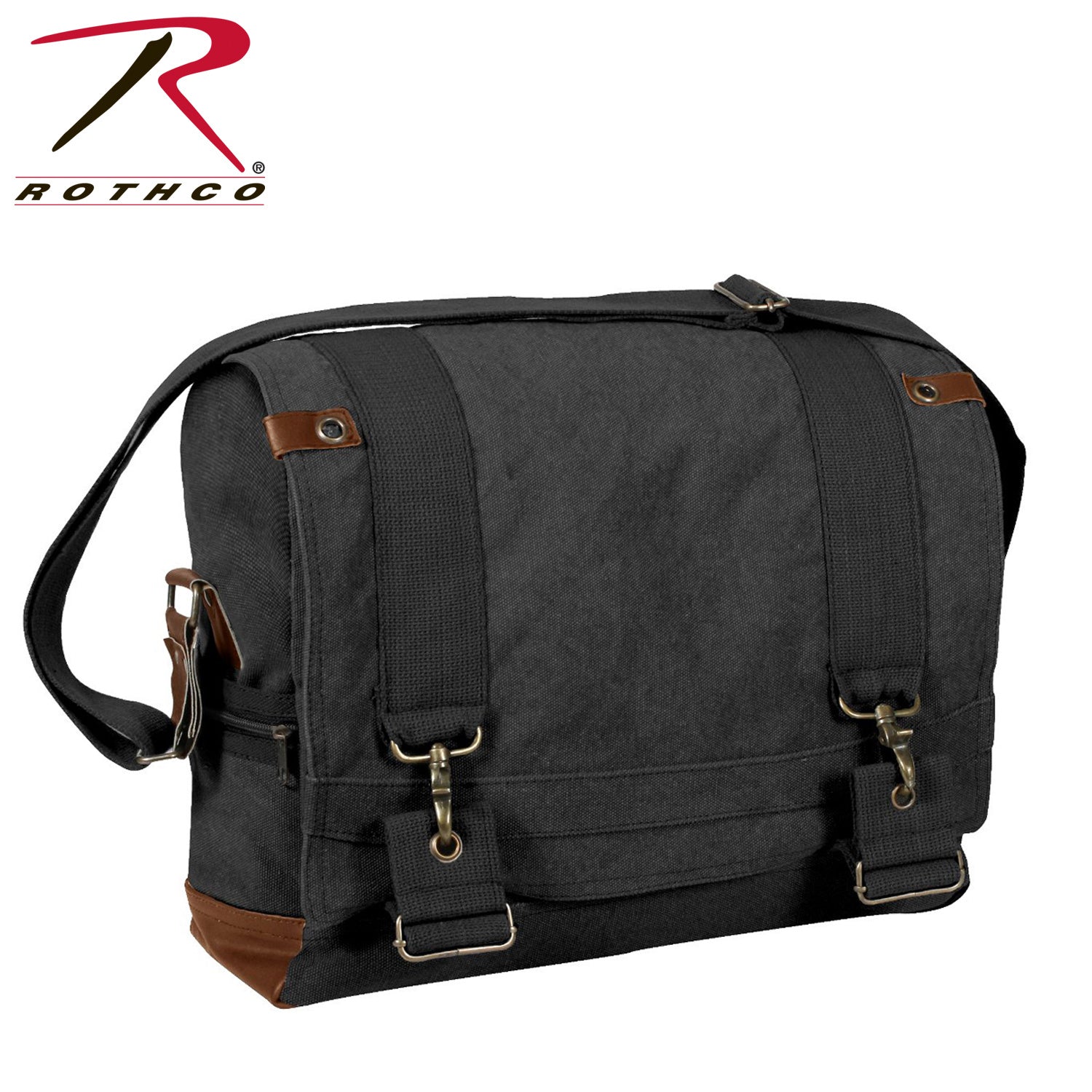 SAC EN CANVAS DE MESSAGER POUR PILOTE DE B-15 - VINTAGE - SACS ET RANGEMENT - SACS BANDOUILÈRE