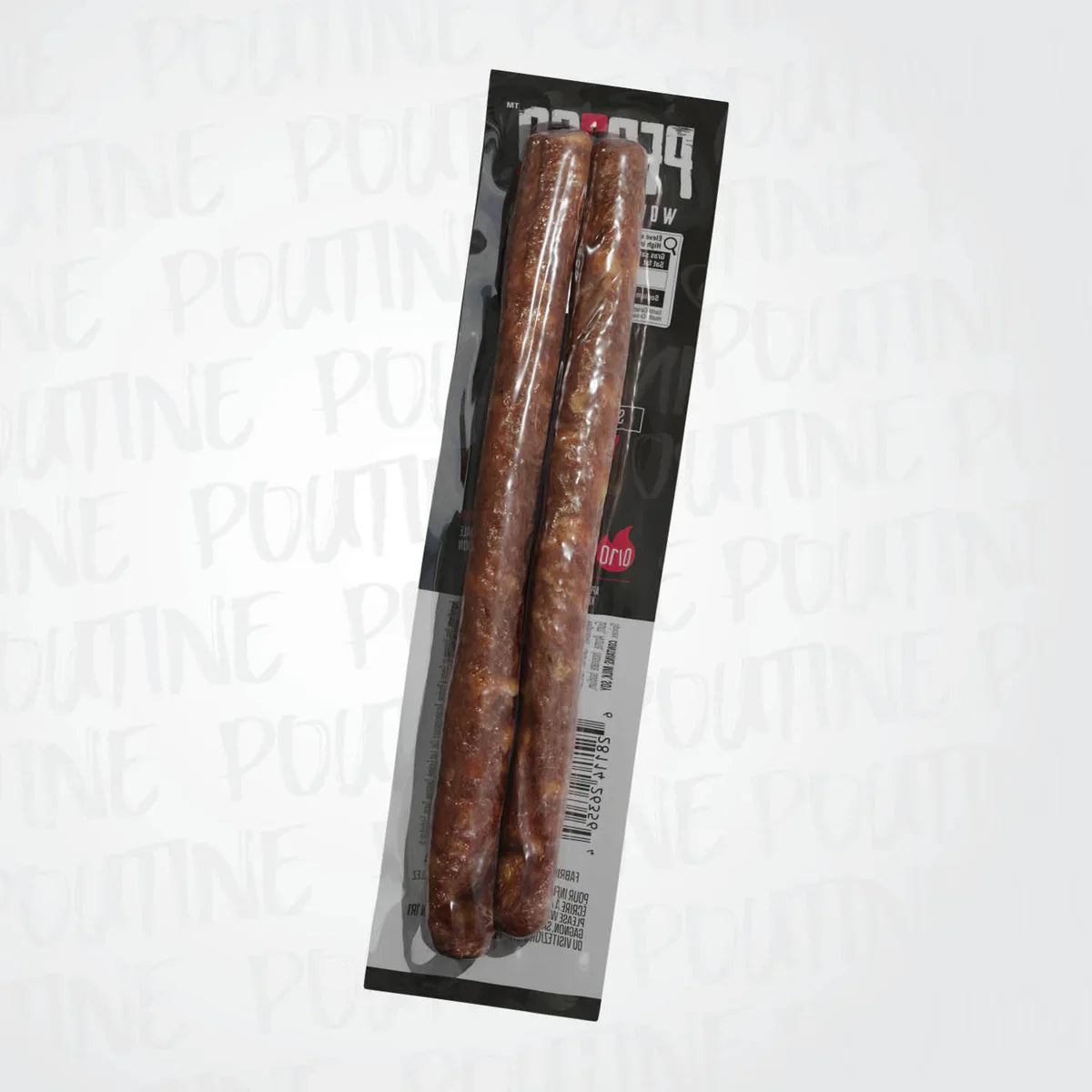 SAUCISSON SEC PEP2GO POUTINE - PLEIN AIR CAMPING ET SURVIE - NOURRITURE