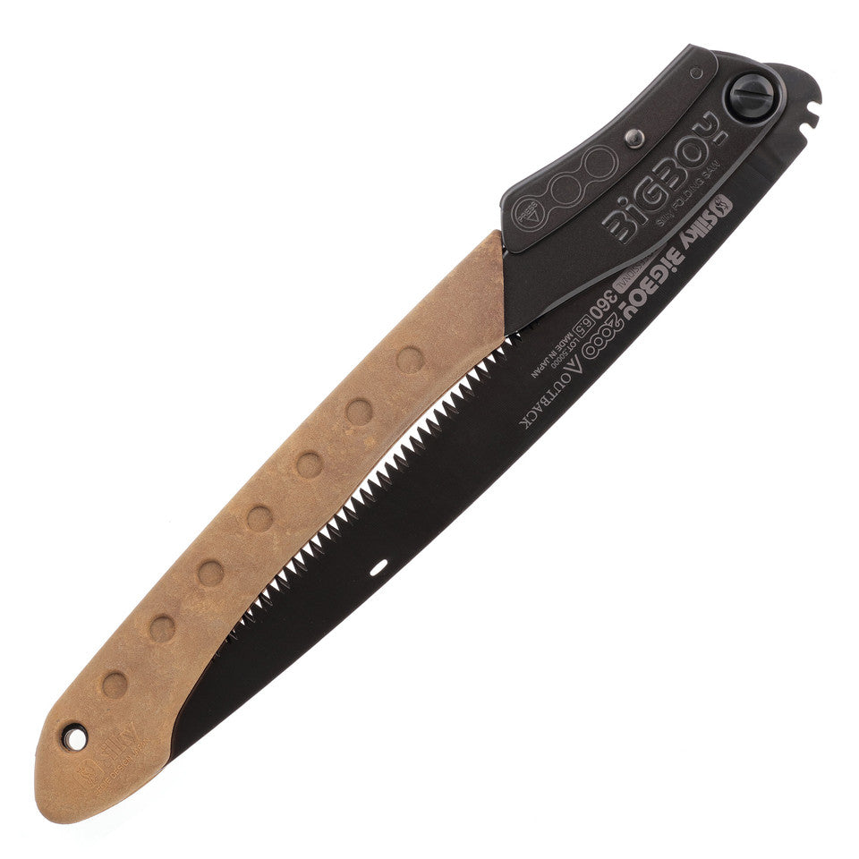 SCIE PLIANTE SILKY SAWS BIGBOY 2000 PROFESSIONNELLE 360MM ÉDITION OUTBACK - COUTEAUX ET OUTILS - SCIES