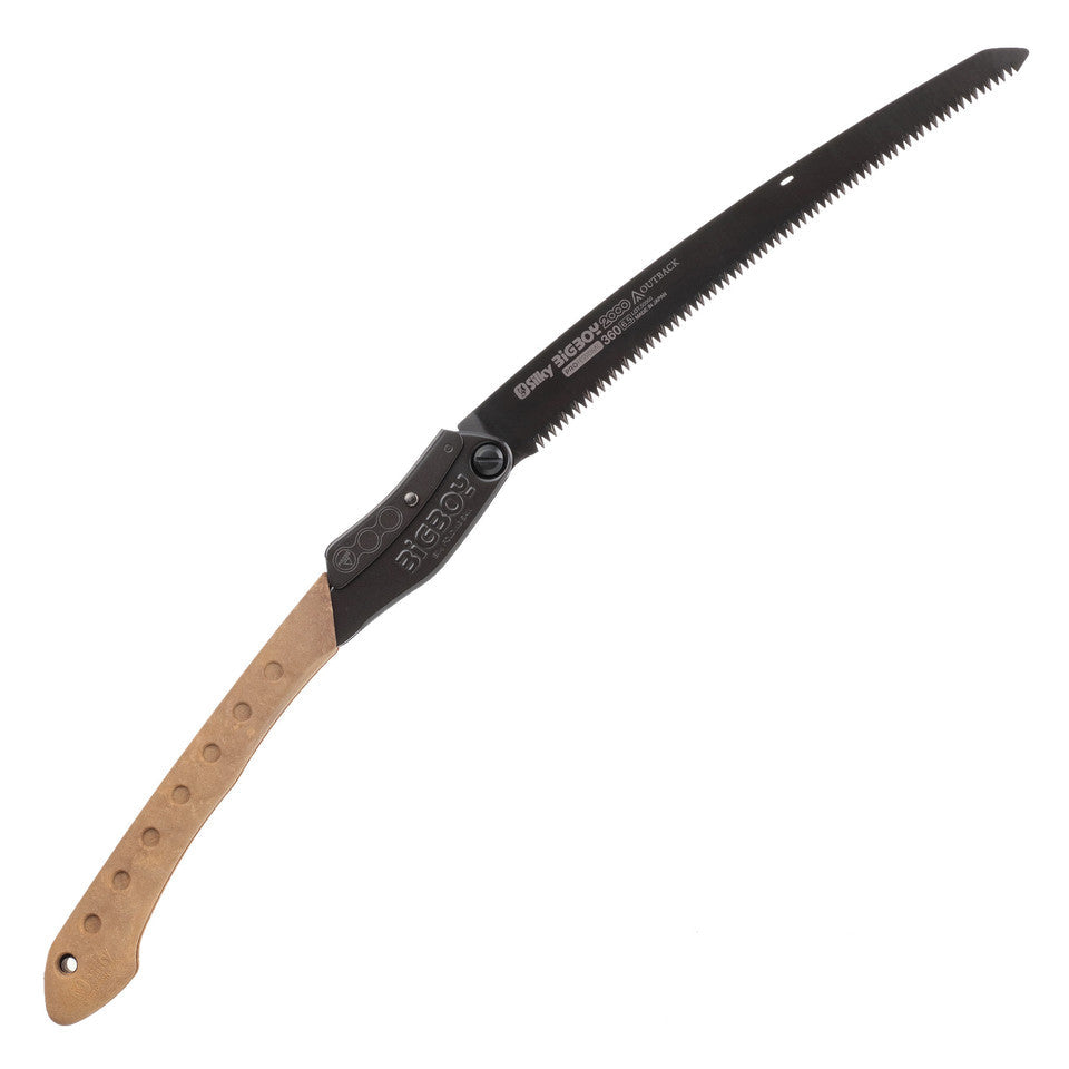 SCIE PLIANTE SILKY SAWS BIGBOY 2000 PROFESSIONNELLE 360MM ÉDITION OUTBACK - COUTEAUX ET OUTILS - SCIES