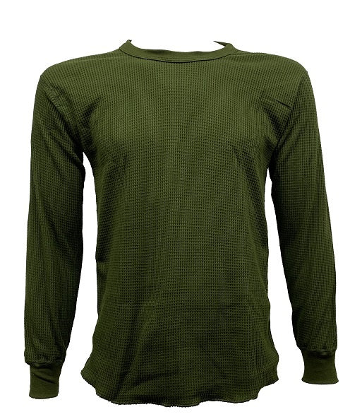 SOUS-VÊTEMENT HAUT LONG GAUFFRÉ KAKI - VÊTEMENTS - SOUS-VÊTEMENTS HAUTS
