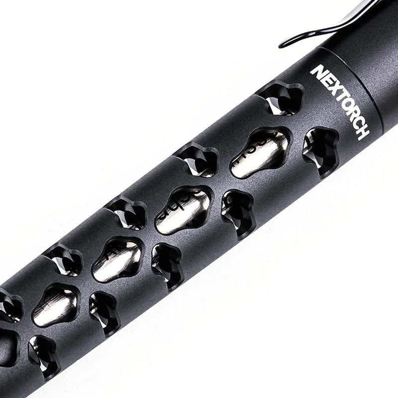 STYLO TACTIQUE AVEC POINTE EN TUNGSTÈNE NEXTORCH - COUTEAUX ET OUTILS - STYLOS TACTIQUES