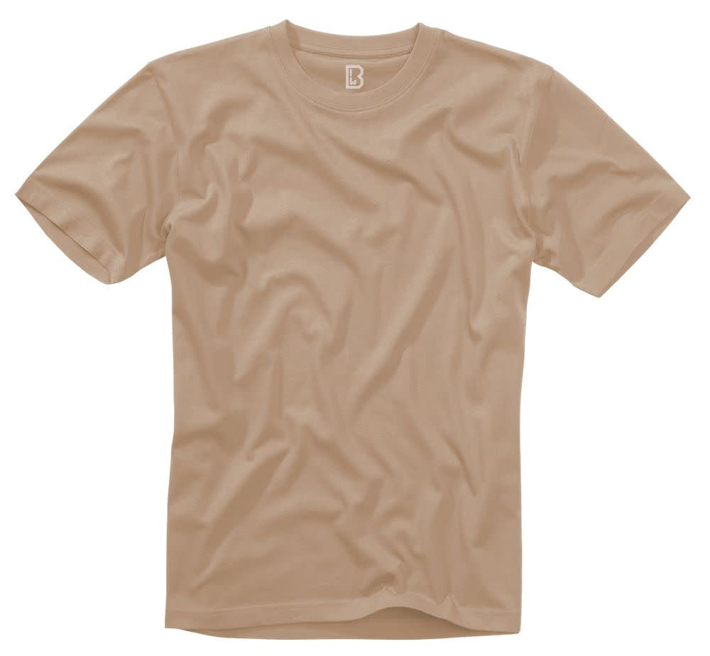 T-SHIRT BRANDIT 100% COTON - BEIGE / SMALL - VÊTEMENTS - T-SHIRTS