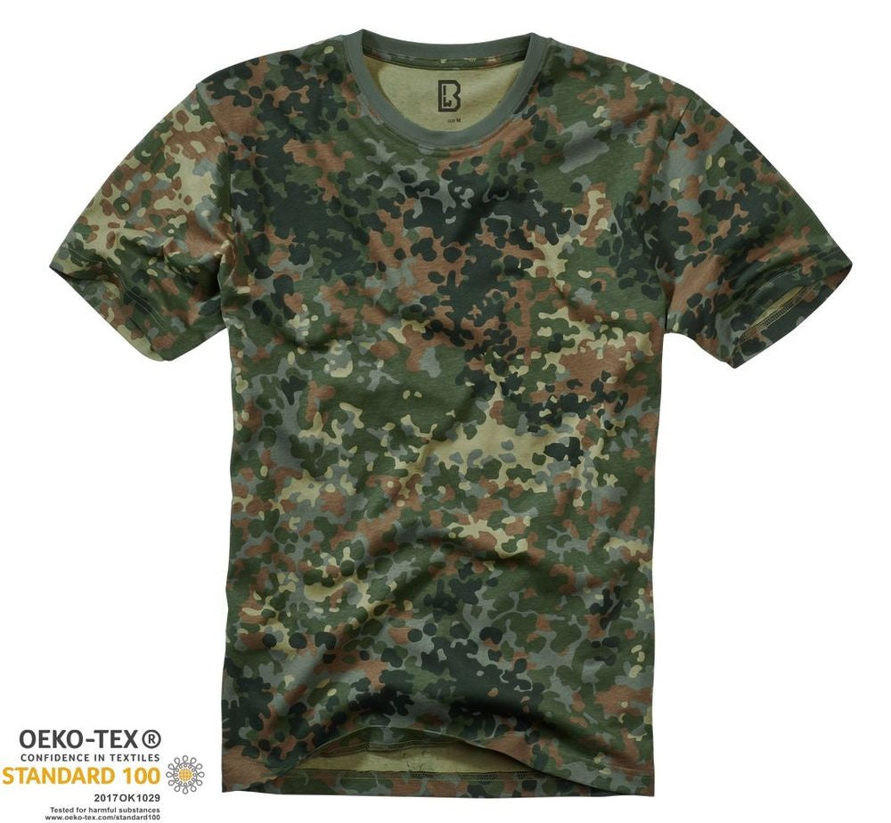 T-SHIRT BRANDIT 100% COTON - FLECKTARN / SMALL - VÊTEMENTS - T-SHIRTS