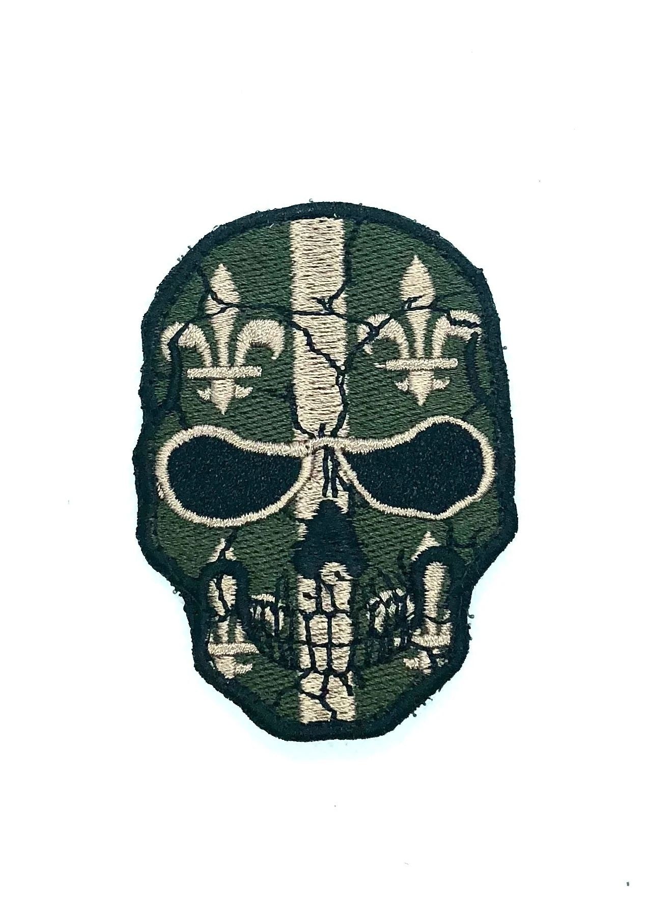 TÊTE DE MORT QUÉBEC COULEURS VARIÉES - ÉQUIPEMENT TACTIQUE - ÉCUSSONS ET INSIGNES