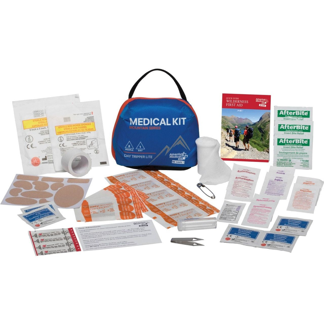 TROUSSE DE PREMIERS SOINS MARCHEUR - PLEIN AIR CAMPING ET SURVIE - TROUSSES DE PREMIERS SOINS