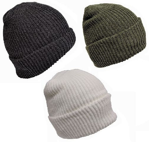 TUQUE 100% ACRYLIQUE - BLANC - VÊTEMENTS - TUQUES