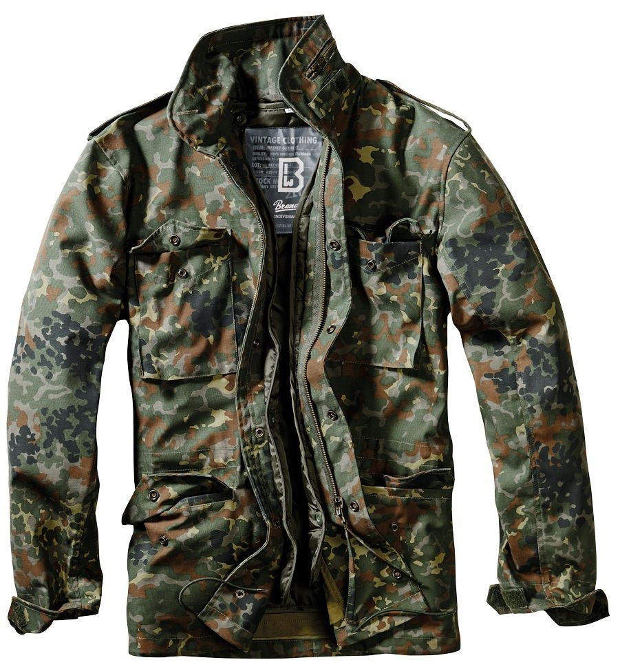 VESTE M-65 CLASSIQUE BRANDIT - FLECKTARN / SMALL - VÊTEMENTS - MANTEAUX ET VESTES