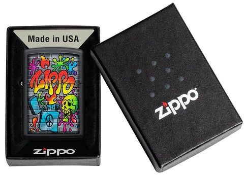 ZIPPO DESIGN ART DE LA RUE - PLEIN AIR CAMPING ET SURVIE - BRIQUETS