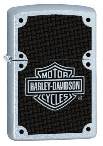 ZIPPO HARLEY-DAVIDSON FIBRE DE CARBON - PLEIN AIR CAMPING ET SURVIE - BRIQUETS