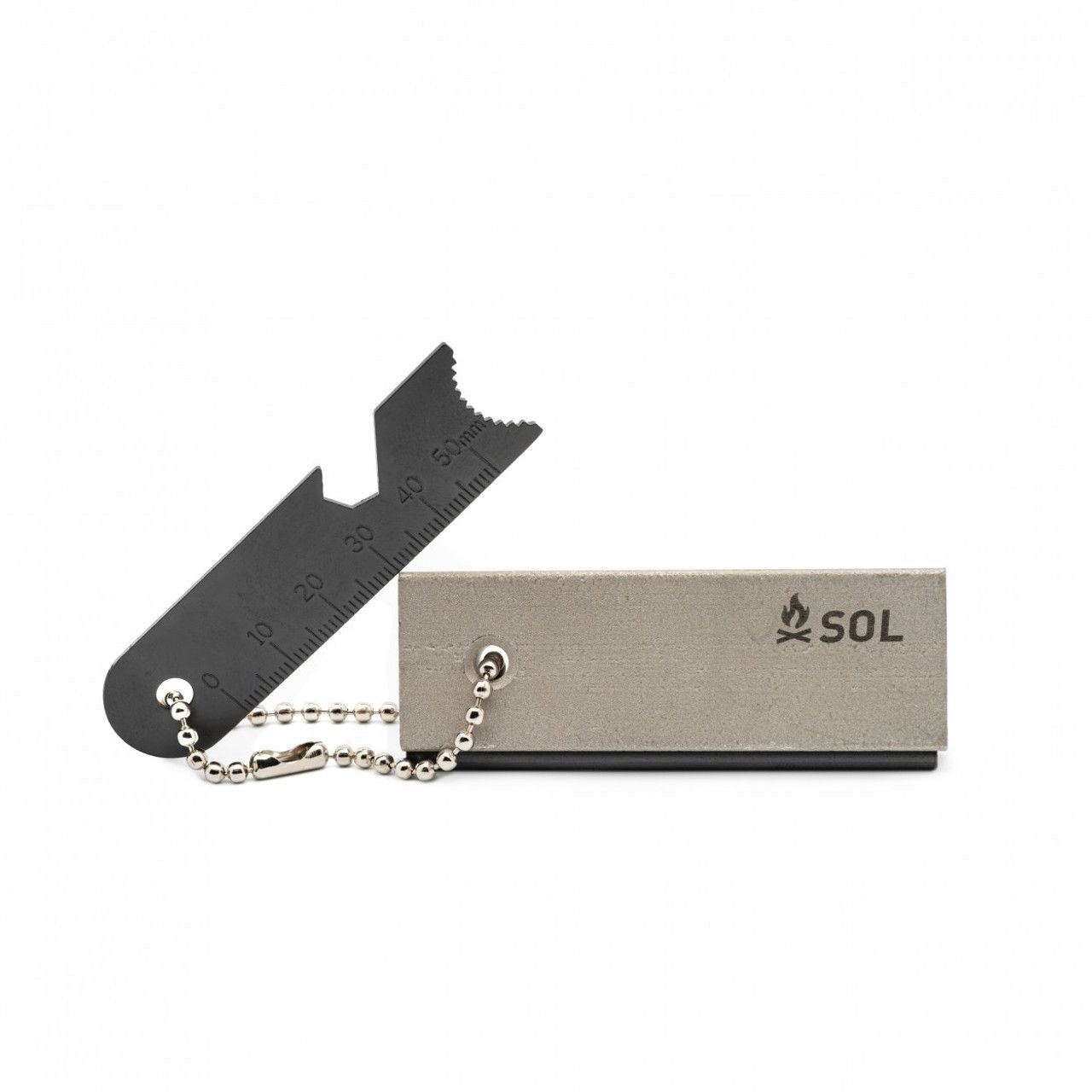 BLOC DE MAGNÉSIUM AVEC SILEX ET PERCUTEUR - SURVIVE OUTDOORS LONGER