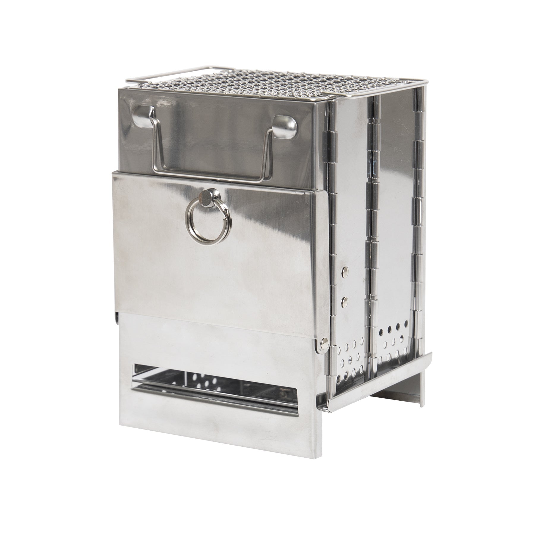 PETIT POÊLE PLIANT EN ACIER INOXYDABLE ROTHCO