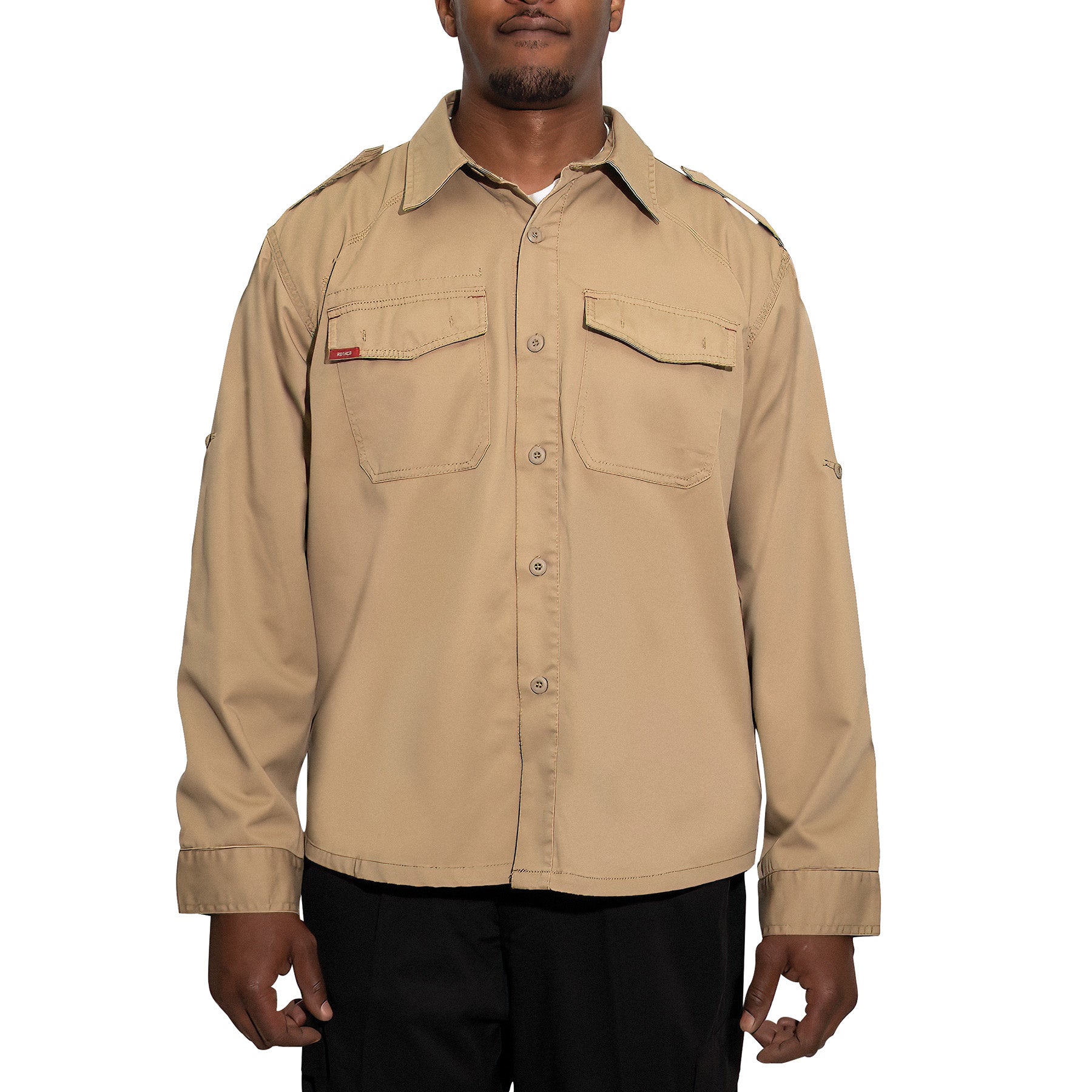 CHEMISE MILITAIRE AMÉRICAINE DE STYLE CLASSIQUE