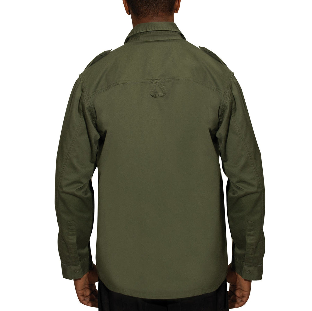 CHEMISE MILITAIRE AMÉRICAINE DE STYLE CLASSIQUE