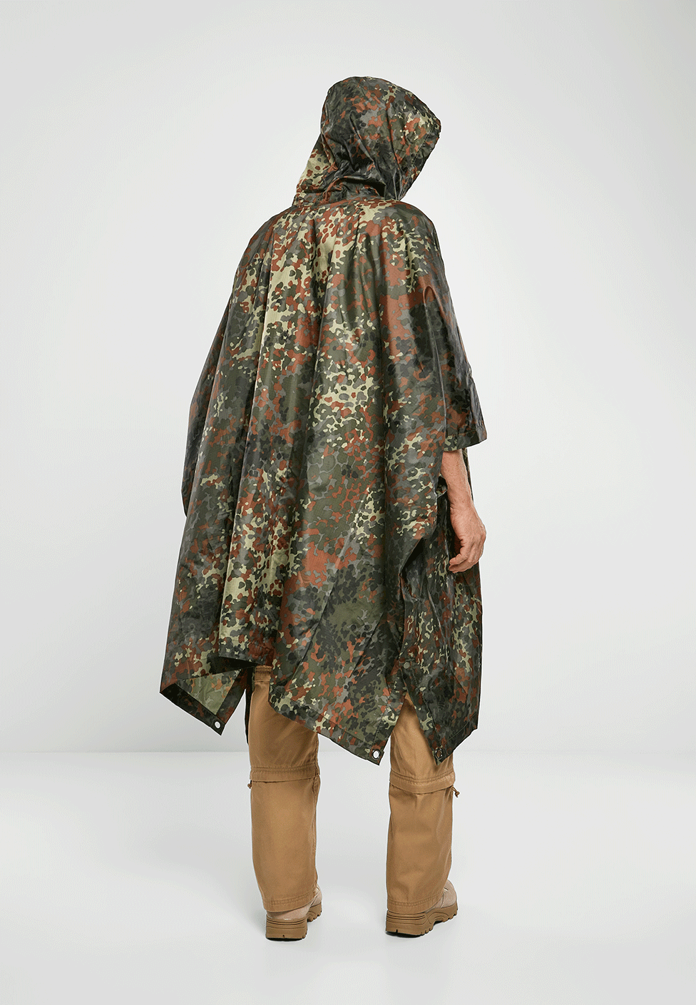 PONCHO CAMO FLECKTARN EN RIPSTOP BRANDIT