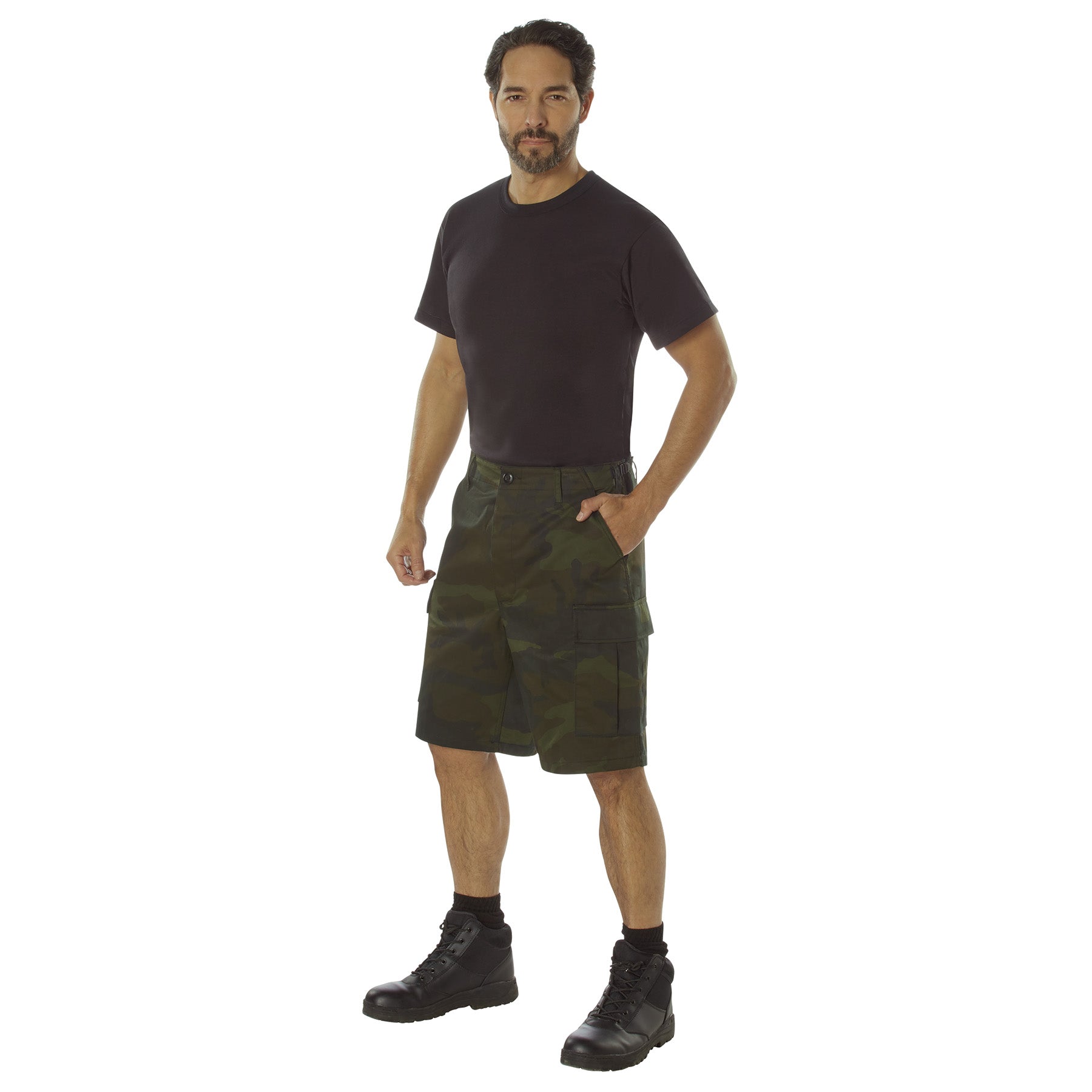BERMUDAS CAMO DE MINUIT