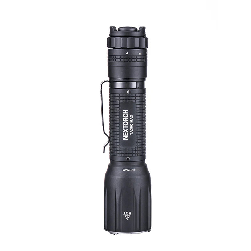 LAMPE DE POCHE TACTIQUE 3000 LUMENS STROBOSCOPIQUE TA30C MAX NEXTORCH