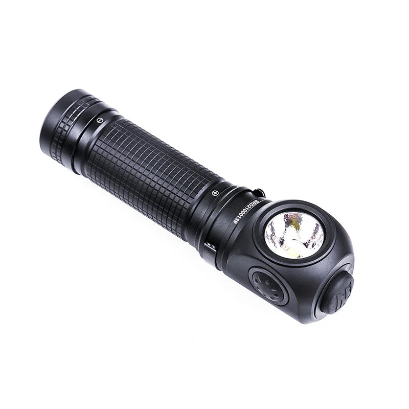 LAMPE DE POCHE TACTIQUE 1400 LUMENS ANGLE DROIT P10 NEXTORCH