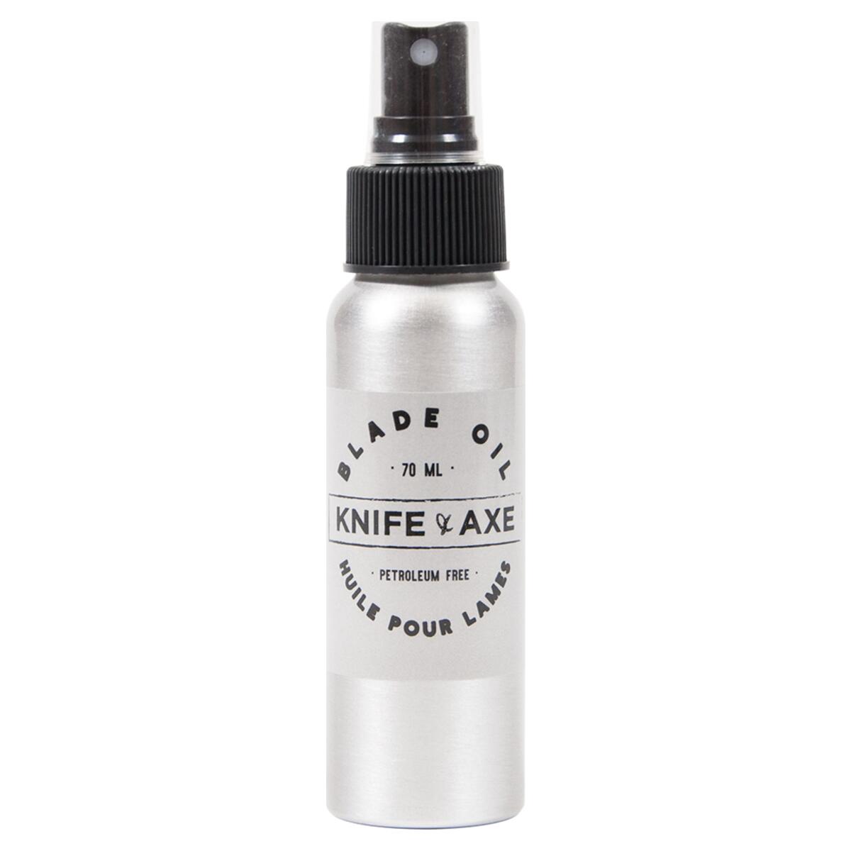 HUILE POUR ENTRETIEN DE LAME DE COUTEAU ET HACHE KNIFE AND AXE 70ML