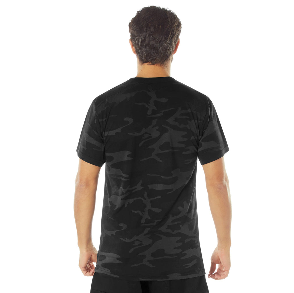 T-SHIRT ANTI-HUMIDITÉ CAMO DE MINUIT