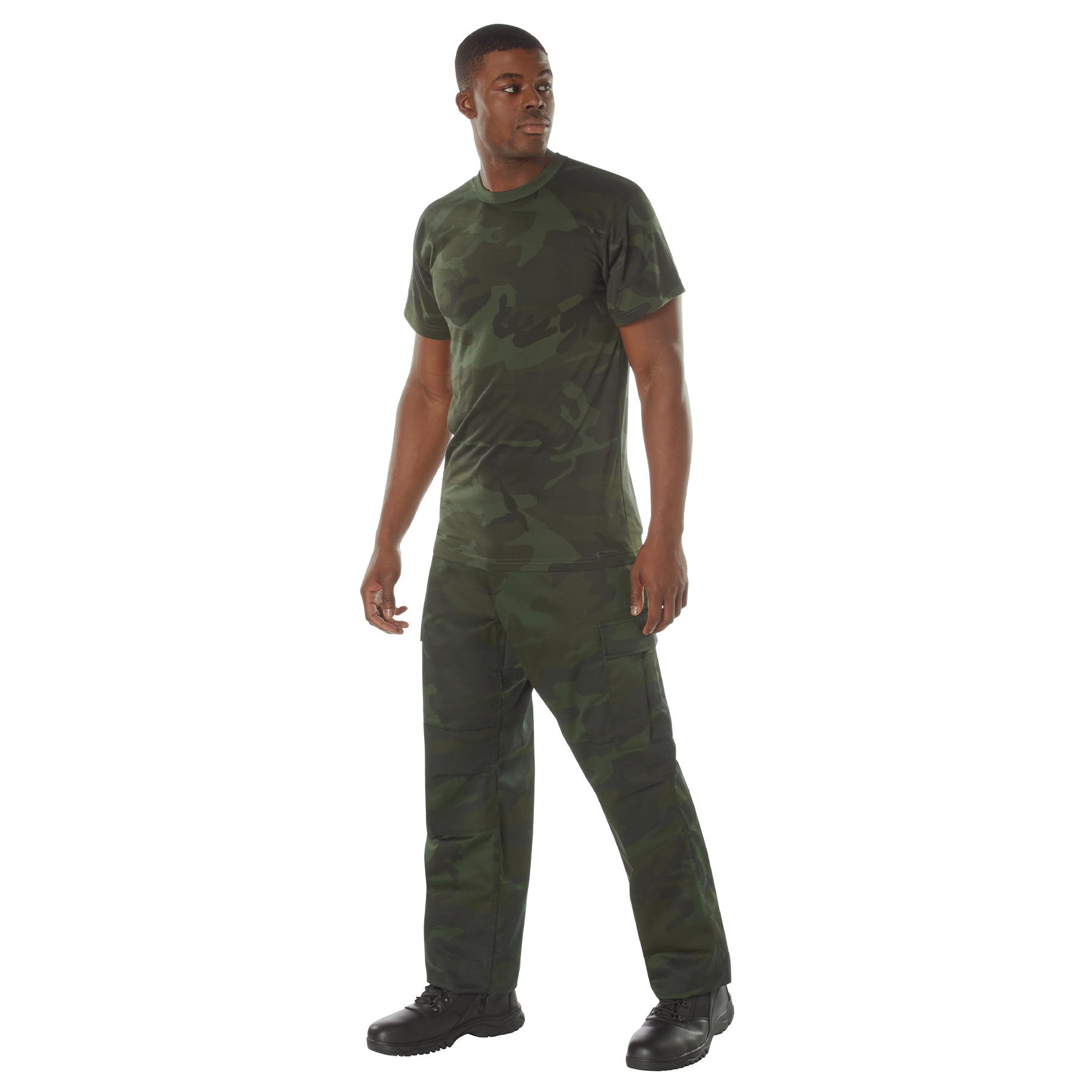 T-SHIRT ANTI-HUMIDITÉ CAMO DE MINUIT