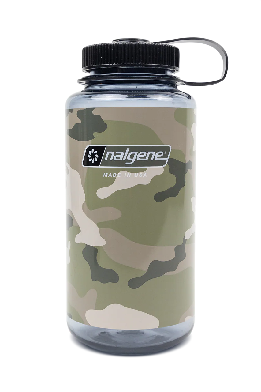 BOUTEILLE NALGENE SUSTAIN 32OZ À GRAND GOULOT CAMO