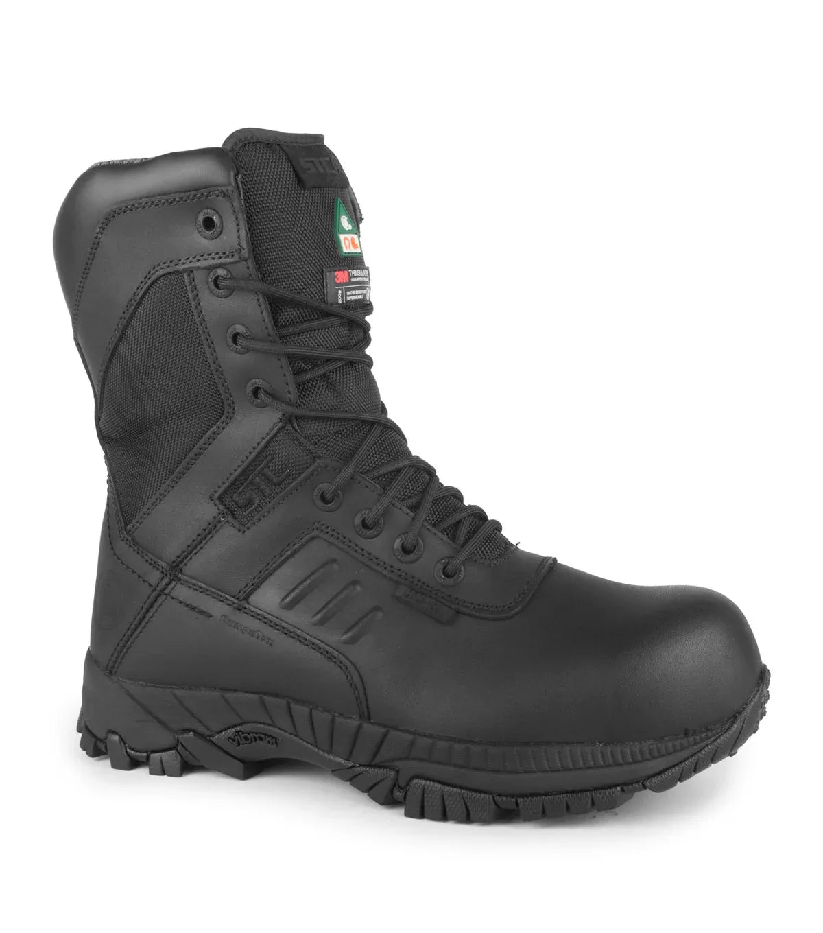 BOTTES TACTIK STC À FERMETURE ÉCLAIRE